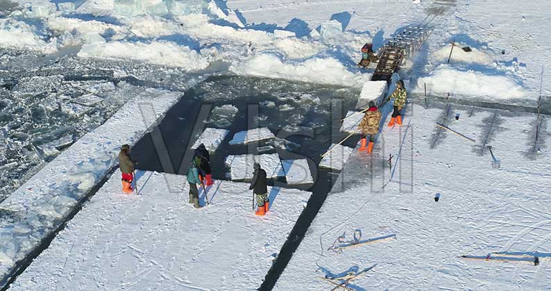 哈爾(ěr)濱冬季采冰 采(cǎi)冰工具