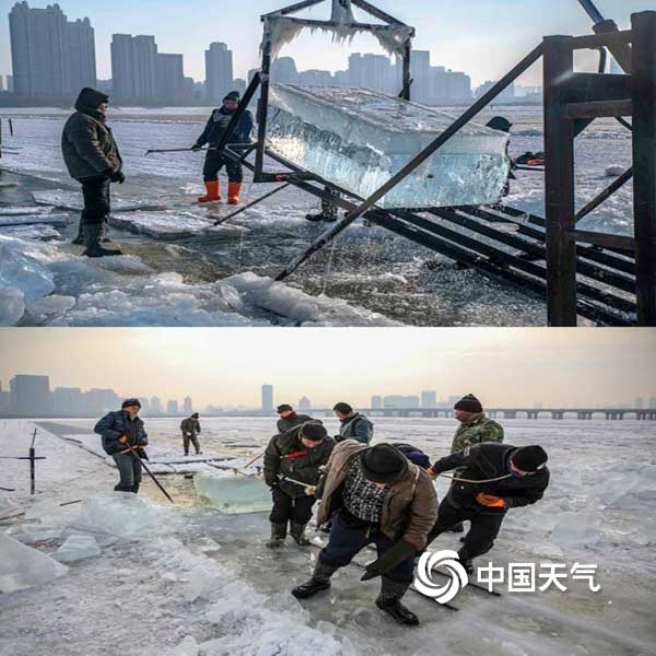 哈爾(er)濱冬季采冰(bing) 采冰工具